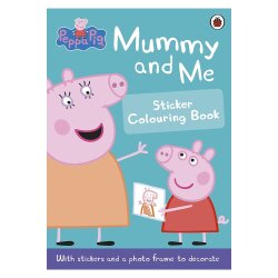 Ladybird Peppa Pig: Mummy And Me Sticker Colouring Book - 1