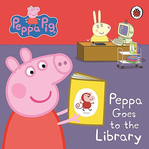 Ladybird Peppa Pig: Peppa Goes to the Library: My First Storybook - 1