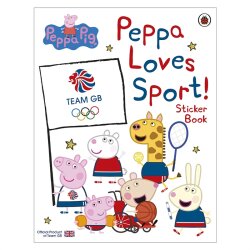 ladybird Peppa Pıg - Peppa Loves Sport! Sticker Book - 1