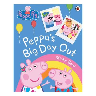 Ladybird Peppa Pig - Peppas Big Day Out Sticker Book - 1