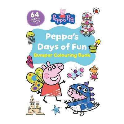 Ladybird Peppa Pig: Peppa’s Days of Fun Bumper Colouring Book - 1