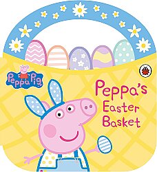 Ladybird Peppa Pig: Peppa's Easter Basket Shaped Board Book - 1