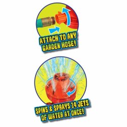 Lanard Toys Water Spraying Fire Hydrant - 3