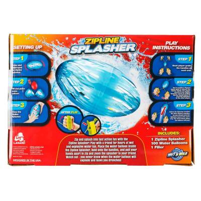 Lanard Toys Zipline Balloon Water Game S00077036 - 6