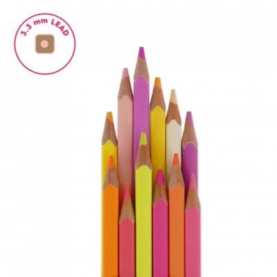 Legami 12 Colored Pencils Sunset Palette K109403 - 3