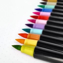 Legami Brush Tip Pencils Pastel Colors 12-Pack K109407 - 3