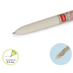 Legami Erasable 3-Color Gel Pen Travel - 2