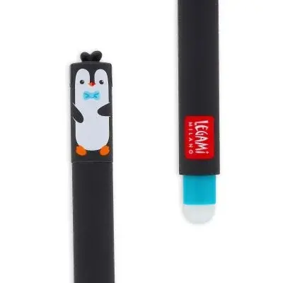 Legami Erasable Black Gel Pen Penguin K111330 - 2
