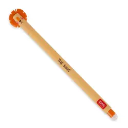 Legami Erasable Orange Gel Pen Lion Ep0017 - Legami