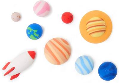 Legami Eraser - Lg Space System Eraser Set K091494 - 2