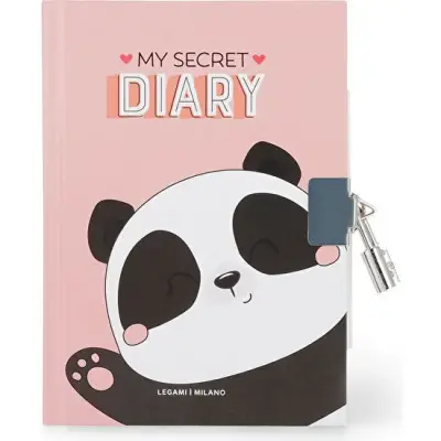 Legami Lockable Diary Panda Series K102849 - 2