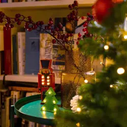 Legami New Year-Lg-Glass Tree Decoration Light-Glass Tree Leli0038 - 2