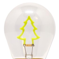 Legami New Year-Lg-Led Table Light-Glass Tree Clb0004 - 3