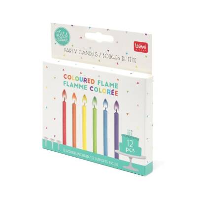 Legami Other Lg Colored Flame Party Candles K103520 - 1