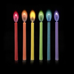 Legami Other Lg Colored Flame Party Candles K103520 - 2
