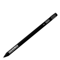 Legami Pencil - Lg Eraser Pencil Black 36 Pcs K086172 - Legami