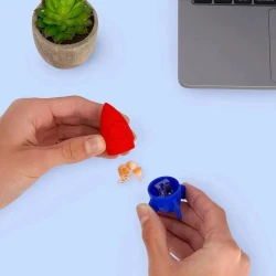 Legami Pencil Sharpener With Eraser Space K109417 - 2