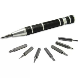 Legami Screwdriver Set, 4 Pieces, Black - 3