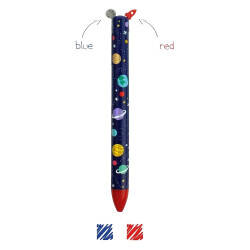 Legami Two-Color Ballpoint Pen Astronaut Red Blue K089376 - 4