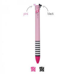Legami Two-Color Ballpoint Pen Flamingo Black Pink K071674 - 2