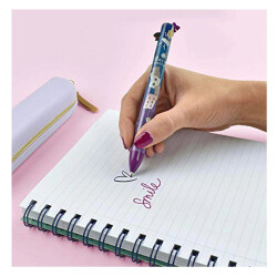 Legami Two-Color Ballpoint Pen Fuchsia & Black Alice In Wonderland K089375 - 2