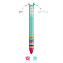 Legami Two-Color Ballpoint Pen Lama Aqua Pink K089377 - 4