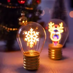 Legami Yeni Yıl Led Masa Işığı-Kar Tanesi Clb0003 - 4