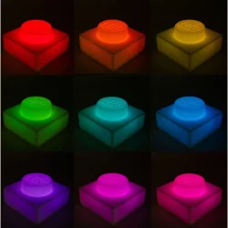 Lego 1x1 Plate Night Light - White - 5