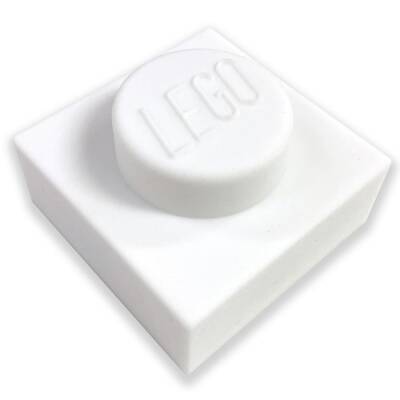 Lego 1x1 Plate Night Light - White - 2