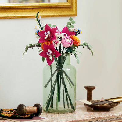 Lego Botanicals Pink Flower Bouquet 10342 - 8