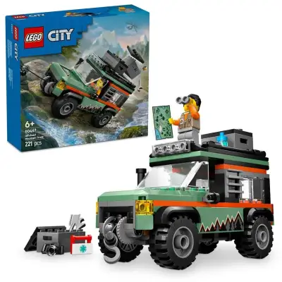 Lego City 4X4 Mountain Exploration Off-Road Vehicle 60447 - 1