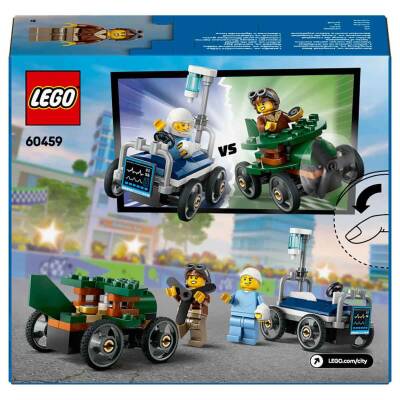 Lego City Airplane Vs. Hospital Bed Race Car Pack 60459 - 6