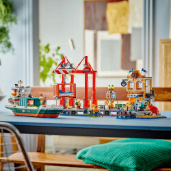 Lego City Cargo Ship Port Toy 60422 - 5