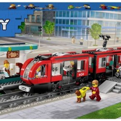 Lego City City Center Tram Station Toy Set 60423 - 3