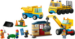 Lego City Construction Trucks And Demolition Cannon Crane 60391 - 2
