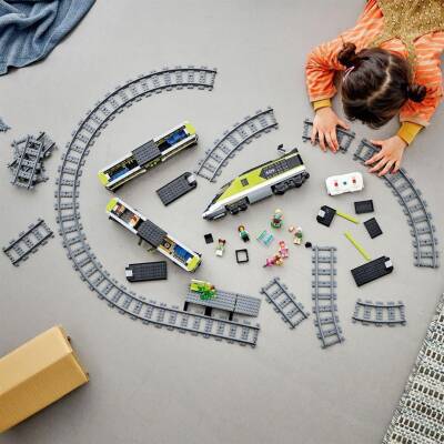 Lego City Express Passenger Train 60337 - Powered Up Technology Toy For Children Aged 7 And Up - 5