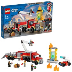 Lego City Fire Command Unit Lsc60282 - 1