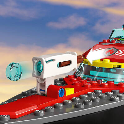 Lego City Fire Rescue Boat 60373 - 2