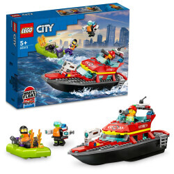 Lego City Fire Rescue Boat 60373 - 8