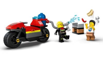 Lego City Firefire Rescue Motorcycle60410 - 2