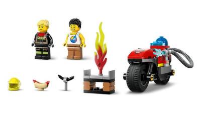 Lego City Firefire Rescue Motorcycle60410 - 3