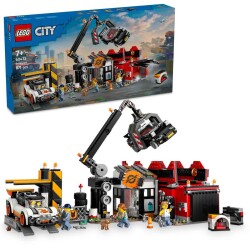 Lego City Junkyard And Cars 60472 - 1
