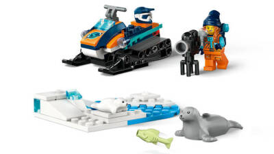 Lego City Polar Explorer Motorized Sled 60376 - 2