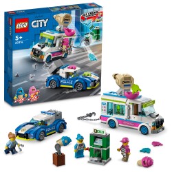 Lego City Police Ice Cream Truck Police Chase Lsc60314 - 1