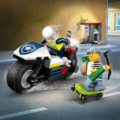 Lego City Police Motorcycle Chase 60455 - 8