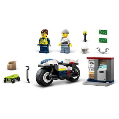 Lego City Police Motorcycle Chase 60455 - 4