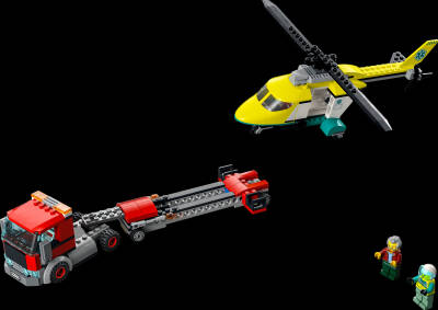 Lego City Rescue Helicopter Transport 60343 - 2