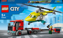 Lego City Rescue Helicopter Transport 60343 - 3