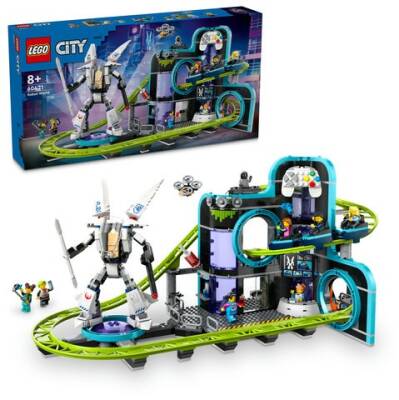 Lego City Robot World Roller Coaster Park Toy 60421 - 1