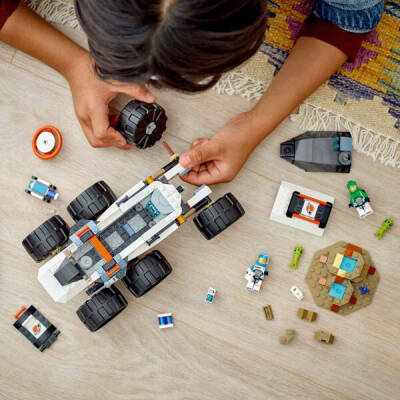 Lego City Space Explorer Rover And Alien Life60431 - 5